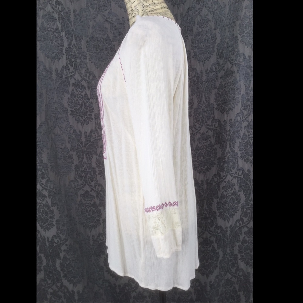 Nurture Large Boho Long Sleeve Tunic - Picture 2 of 8